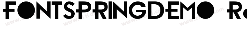 FONTSPRINGDEMO RocGr字体转换